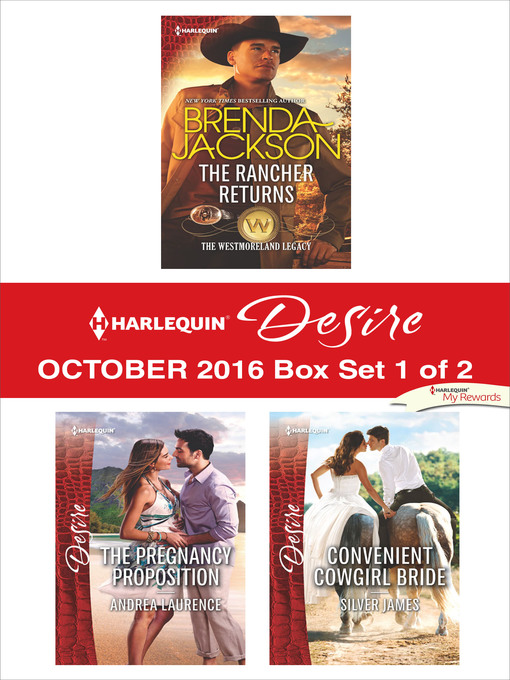 Title details for Harlequin Desire October 2016, Box Set 1 of 2 by Brenda Jackson - Wait list
